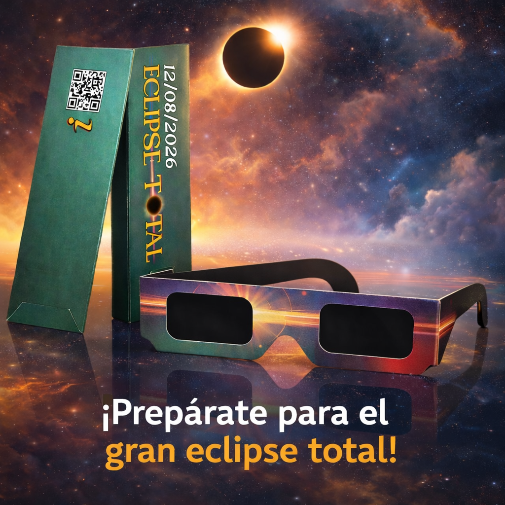 Gafas para eclipse solar 2026